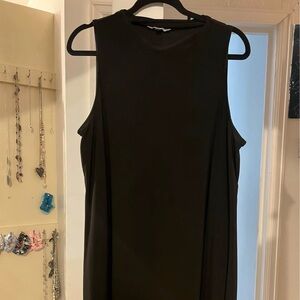 Annalee + Hope Classic Black Midi Dress